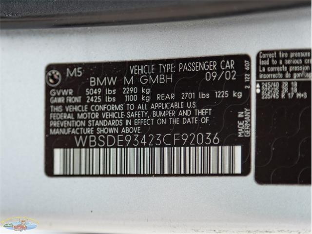 2003 BMW M5 (CC-2072008) for sale in Torrance, California