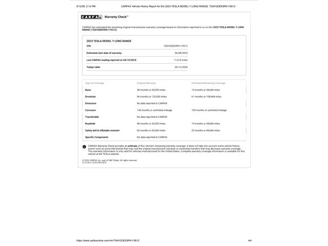 2023 Tesla Model Y (CC-2072050) for sale in Ramsey, Minnesota