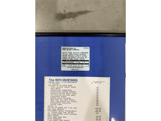 1970 Ford Mustang (CC-2070218) for sale in Kentwood, Michigan