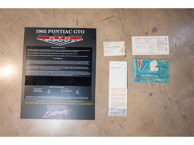 1965 Pontiac GTO (CC-2072190) for sale in Spring Valley, California