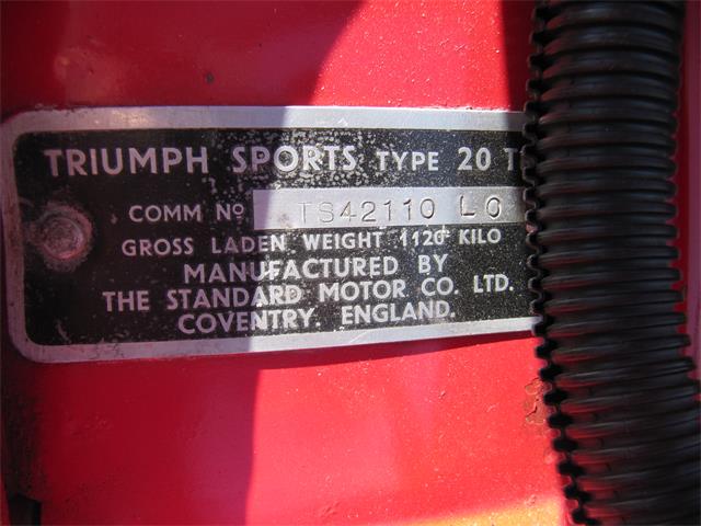 1959 Triumph TR3A (CC-2072209) for sale in Omaha, Nebraska