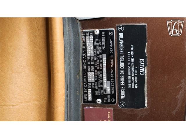 1982 Mercedes-Benz 380 (CC-2072281) for sale in New Braundfels, Texas
