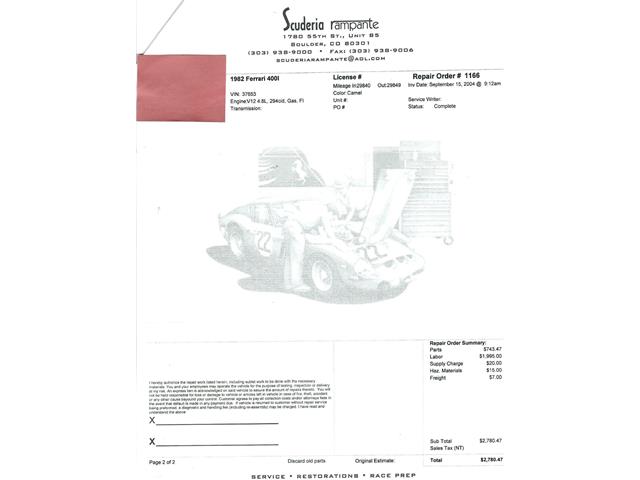 1982 Ferrari 400I (CC-2072300) for sale in Beverly Hills, California