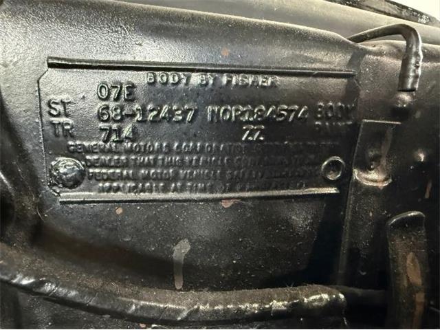 1968 Chevrolet Camaro (CC-2072309) for sale in Cadillac, Michigan