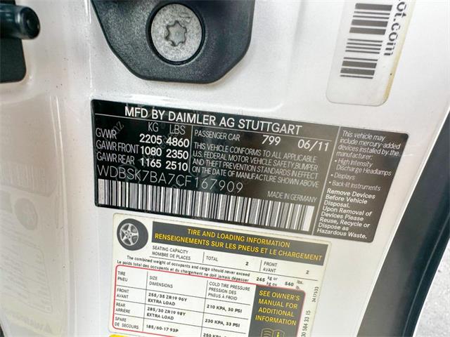 2012 Mercedes-Benz SL-Class (CC-2072472) for sale in Anaheim, California