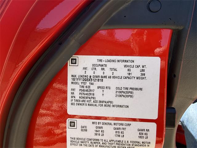 1999 Chevrolet Corvette (CC-2072545) for sale in Anderson, California