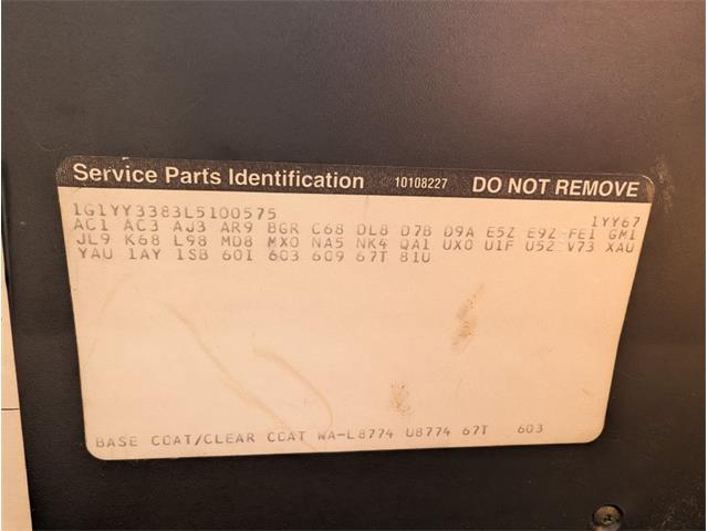 1990 Chevrolet Corvette (CC-2072615) for sale in Palmetto, Florida