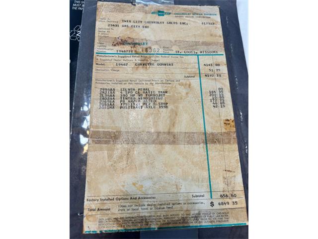 1967 Chevrolet Corvette Stingray (CC-2072852) for sale in North Canton, Ohio