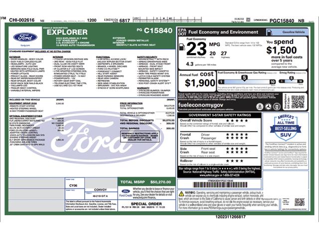 2023 Ford Explorer (CC-2073031) for sale in Ramsey, Minnesota