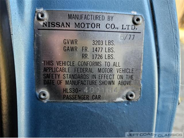 1975 Datsun 280Z (CC-2073302) for sale in Sonoma, California