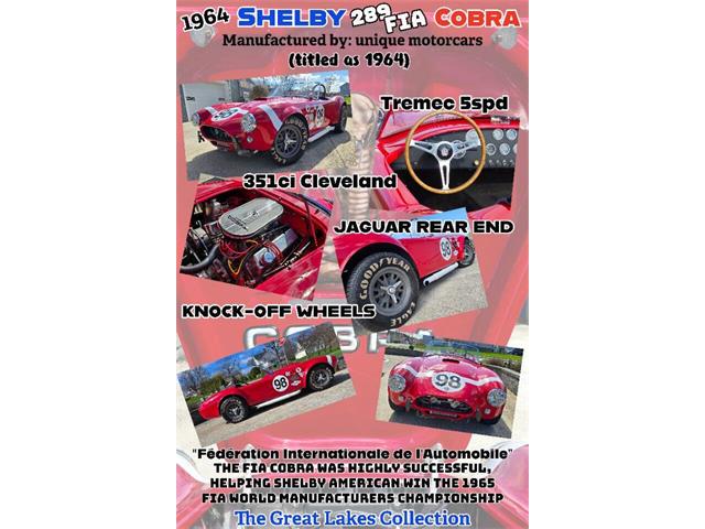 1964 Shelby Cobra (CC-2073337) for sale in Hilton, New York