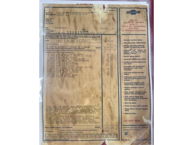 1969 Chevrolet Chevelle Malibu (CC-2073410) for sale in Sanborn, Iowa