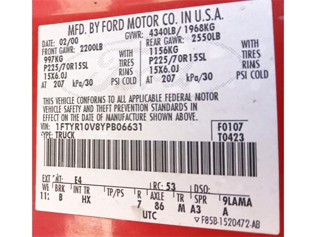 1900 Ford Ranger (CC-2073427) for sale in Houston, Missouri