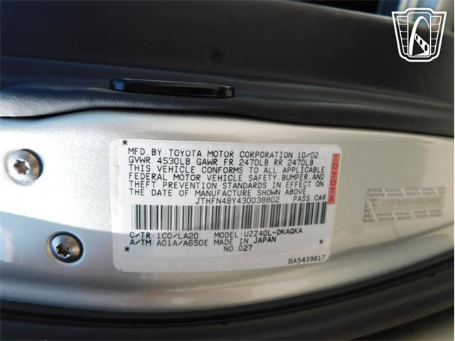 2003 Lexus SC430 (CC-2070347) for sale in Concord, North Carolina