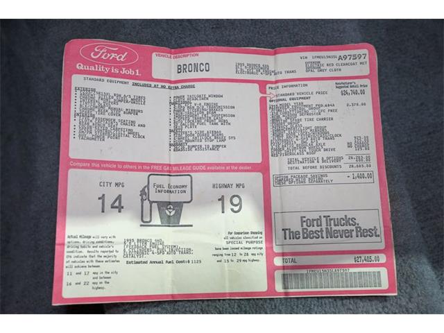 1995 Ford Bronco (CC-2073617) for sale in Kentwood, Michigan