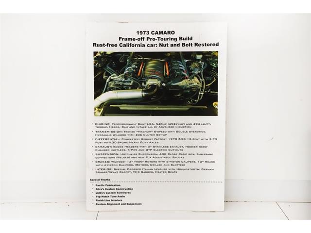 1973 Chevrolet Camaro (CC-2073643) for sale in Volo, Illinois