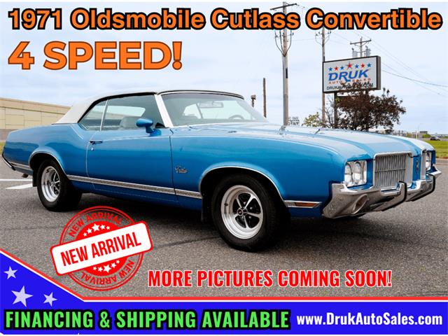1971 Oldsmobile Cutlass (CC-2073665) for sale in Ramsey, Minnesota