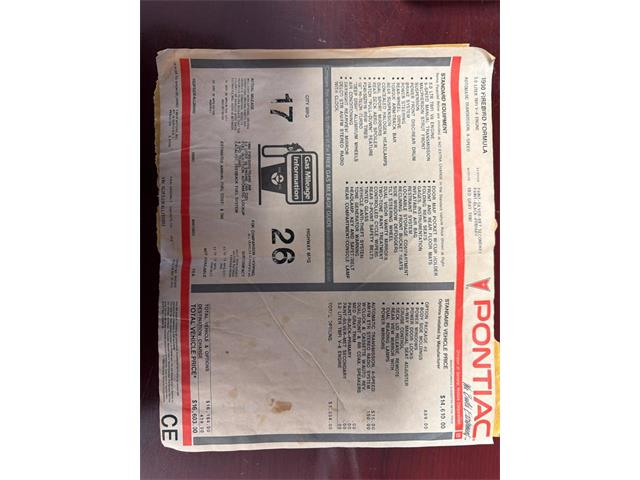 1990 Pontiac Firebird (CC-2074045) for sale in Effingham, Illinois
