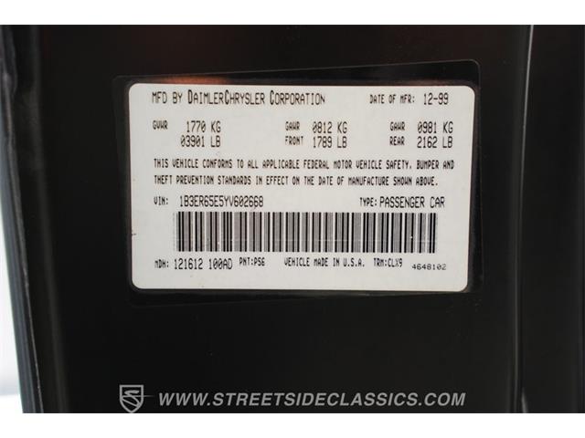 2000 Dodge Viper (CC-2074174) for sale in Concord, North Carolina