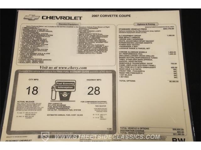 2007 Chevrolet Corvette (CC-2074177) for sale in Concord, North Carolina