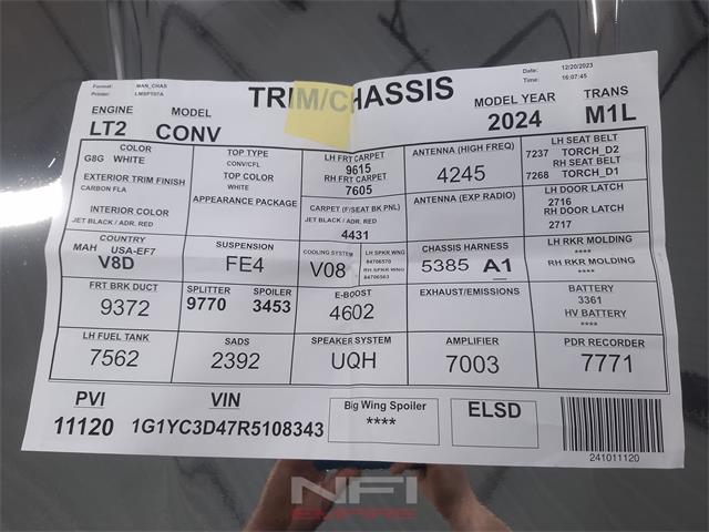 2024 Chevrolet Corvette (CC-2074270) for sale in North East, Pennsylvania