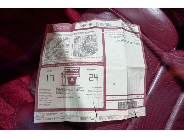 1990 Lincoln Mark VII (CC-2074432) for sale in Kentwood, Michigan