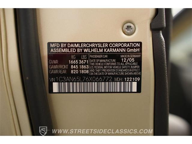 2006 Chrysler Crossfire (CC-2074452) for sale in Concord, North Carolina