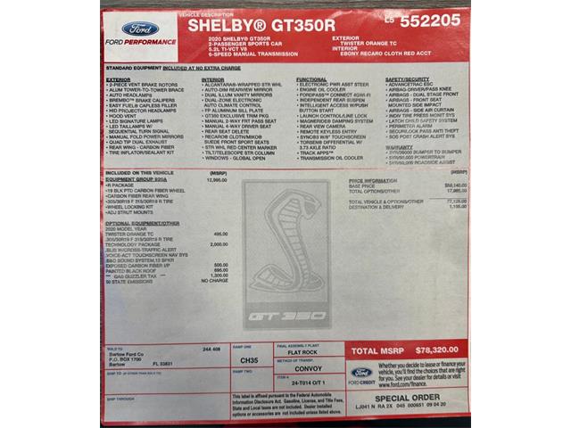 2020 Ford Mustang (CC-2074516) for sale in Sarasota, Florida