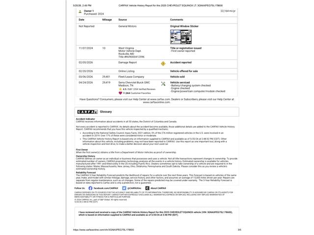 2025 Chevrolet Equinox (CC-2074554) for sale in Ramsey, Minnesota