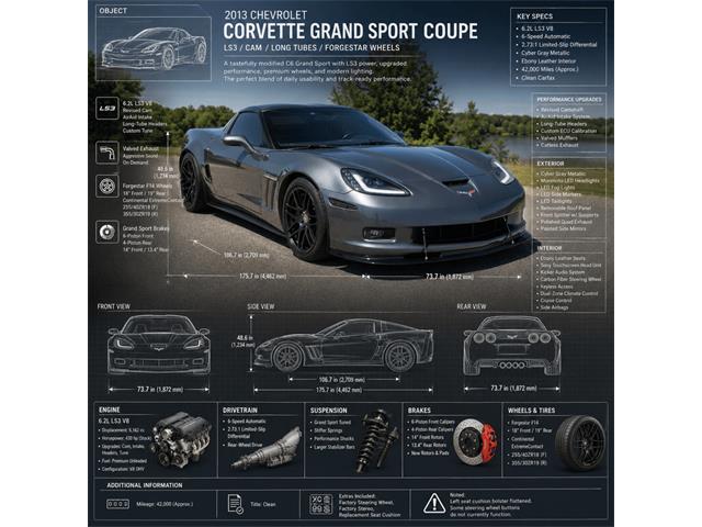 2013 Chevrolet Corvette (CC-2074575) for sale in Marietta, Georgia