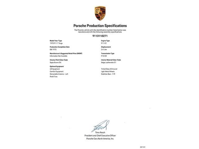 1973 Porsche 911 (CC-2074722) for sale in Pleasanton, California