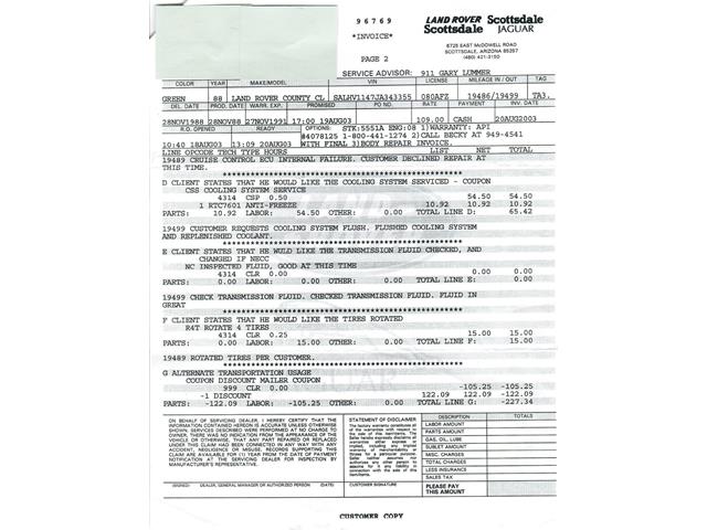 1988 Land Rover Range Rover (CC-2074797) for sale in Beverly Hills, California