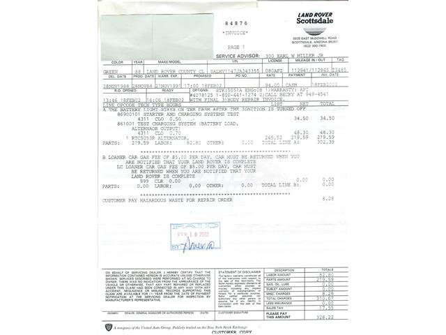 1988 Land Rover Range Rover (CC-2074797) for sale in Beverly Hills, California