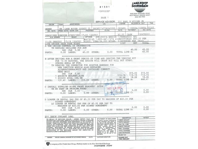 1988 Land Rover Range Rover (CC-2074797) for sale in Beverly Hills, California