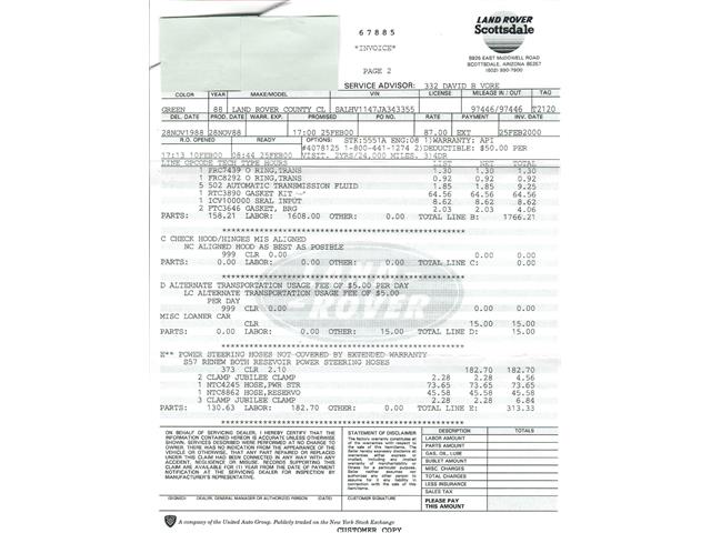1988 Land Rover Range Rover (CC-2074797) for sale in Beverly Hills, California