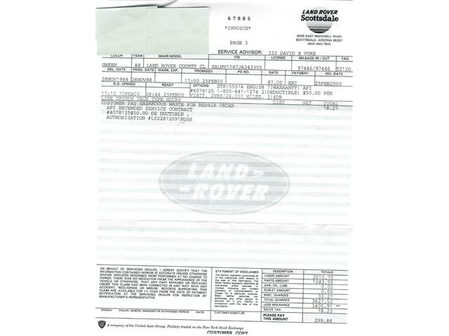 1988 Land Rover Range Rover (CC-2074797) for sale in Beverly Hills, California