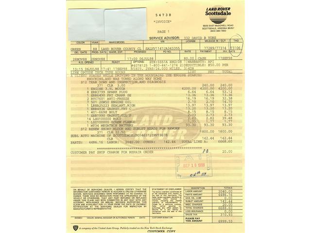 1988 Land Rover Range Rover (CC-2074797) for sale in Beverly Hills, California