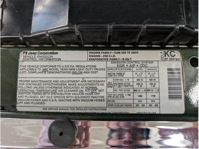 1982 Jeep CJ7 (CC-2074847) for sale in Palmetto, Florida