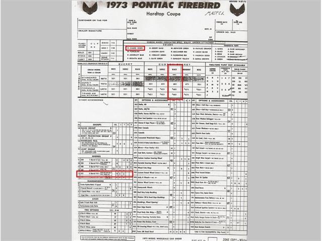 1973 Pontiac Firebird Trans Am (CC-2074908) for sale in Lincoln, Nebraska