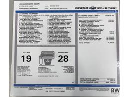 2004 Chevrolet Corvette (CC-2070493) for sale in Woodbury, New Jersey