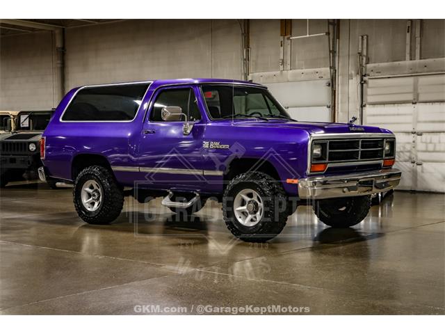 1989 Dodge Ramcharger (CC-2075044) for sale in Grand Rapids, Michigan