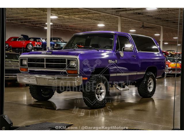 1989 Dodge Ramcharger (CC-2075044) for sale in Grand Rapids, Michigan