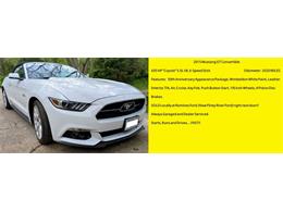 2015 Ford Mustang Shelby GT Convertible (CC-2070540) for sale in Houston, Missouri