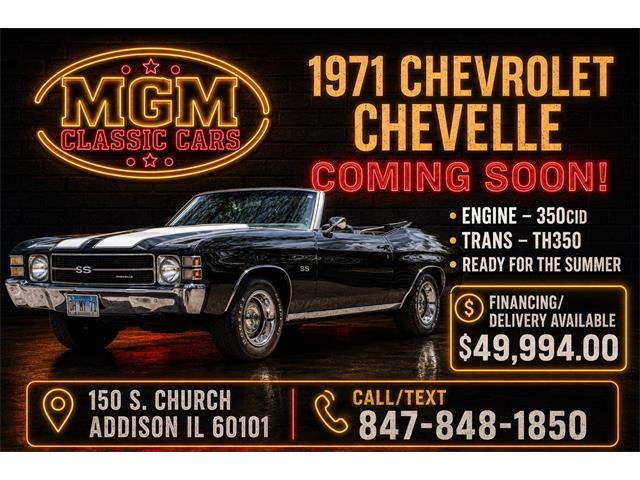 1971 Chevrolet Chevelle (CC-2075627) for sale in Addison, Illinois