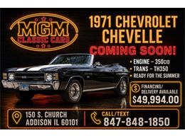1971 Chevrolet Chevelle (CC-2075627) for sale in Addison, Illinois