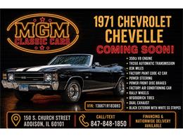 1971 Chevrolet Chevelle (CC-2075627) for sale in Addison, Illinois