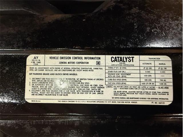 1977 Chevrolet Camaro Z28 (CC-2075669) for sale in Greensboro, North Carolina