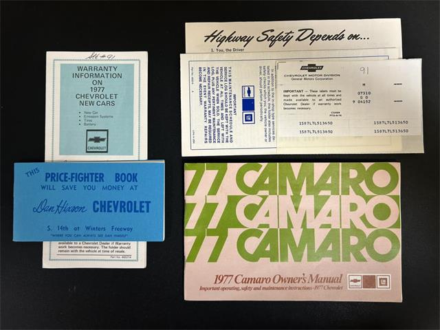 1977 Chevrolet Camaro (CC-2075689) for sale in Ham Lake, Minnesota