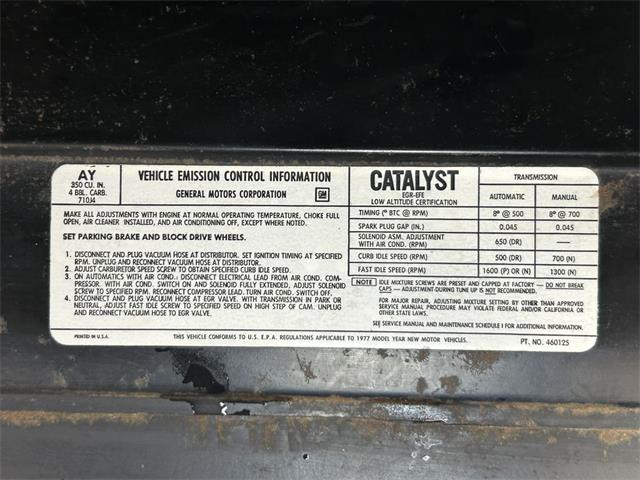 1977 Chevrolet Camaro (CC-2075689) for sale in Ham Lake, Minnesota