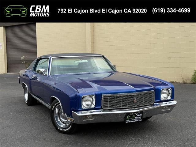 1971 Chevrolet Monte Carlo (CC-2075971) for sale in El Cajon, California